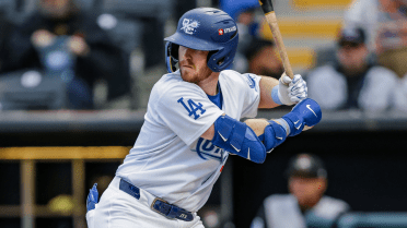 Traded twice in '25, this prospect has 7 HRs in 8 games at Triple-A!