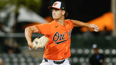 Not even ball to face could slow this O's LHP prospect's quick rise through system