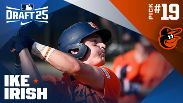 O's take Auburn catcher Ike Irish with No. 19 pick