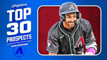 Here's a breakdown of D-backs' reranked Top 30 Prospects