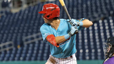 Phillies 2026 first-rounder Spangler swats first pro homer at Single-A