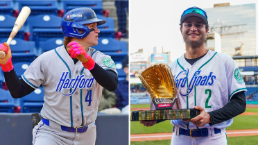 This dynamic prospect duo is lighting it up at Double-A Hartford
