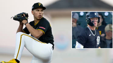 Hernandez awes Clark with 102.4 mph 'beam of light' on first pitch