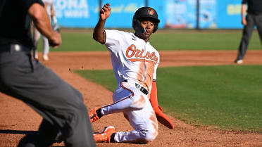 O's center fielder of the future Bradfield Jr. displaying 80-grade speed in Fall League