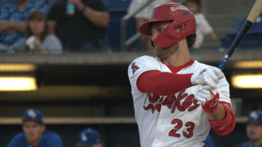 Angels' 3rd-rounder goes yard TWICE ... off a rehabbing big leaguer!