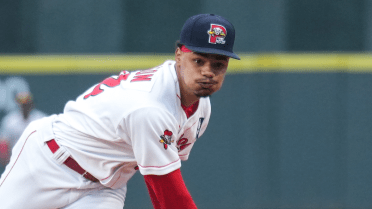 Boston's No. 2 prospect Eyanson spins five scoreless frames, lowers ERA to 1.19 in first pro season