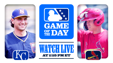 Watch '24 first-rounders Caglianone (Royals), Wetherholt (Cardinals) for FREE