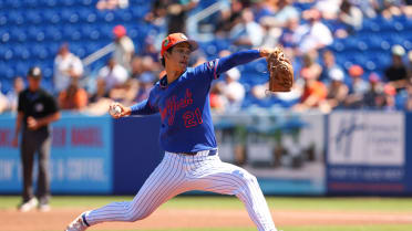 Mets recall No. 2 prospect Tong, designate Kimbrel for assignment