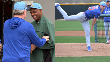 Cubs get camp debuts from top pitching prospect ... and Sir Charles!