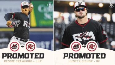 A pair of former Giants first-rounders get promoted to Triple-A
