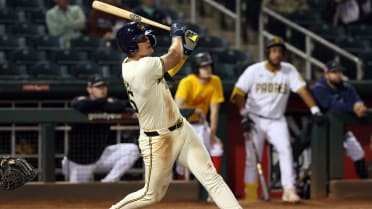 Crew prospect's Fall League Derby secret weapon? Dad strength