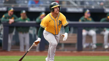 White showcases his power for A's in Spring Breakout