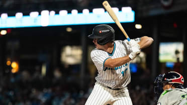 Honored for scorching bat in May, No. 2 prospect Teel eager to play up his versatility on field