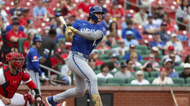 Caglianone ropes RBI double for first big league hit