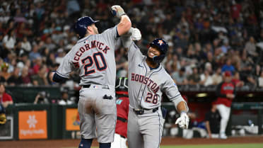 Astros' top prospect hits first career homer -- then goes yard again
