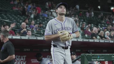 Karros eager to bring hot bat and 'weird energies' to Rox after memorable MLB debut