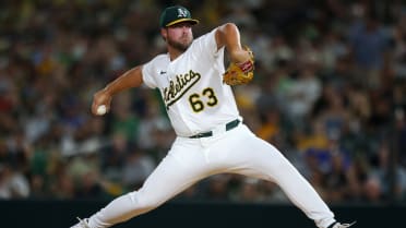 Ahead of A's walk off, Barnett shows off vs. good friend and former org