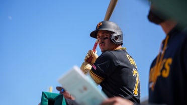 Top prospect's 1st Spring Training HR soars over the (replica) Monster