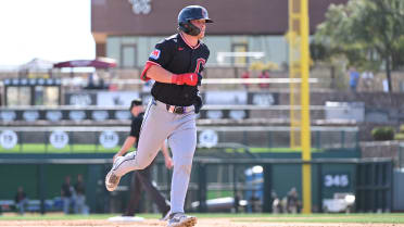 Guardians' top prospect logs 1st hit of spring ... and sends it 423 feet