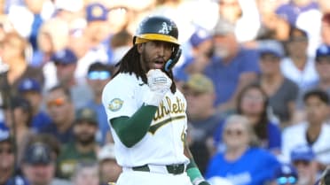A's No. 9 prospect off to a hot start with 3 hits after Soderstrom, Wilson land on IL