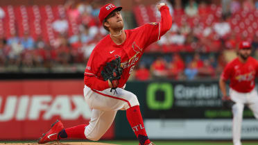 Mathews dazzles in home debut for first MLB win