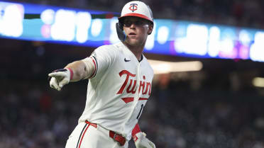 Twins top prospect Jenkins notches first big league hit in debut