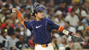 Salas, 20, would be youngest catcher in MLB postseason history