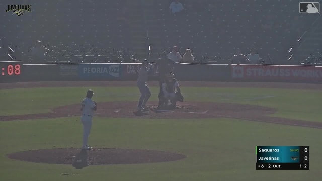 Maikel Miralles' hitless outing for Peoria 