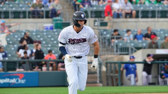 Spencer Jones' solo home run