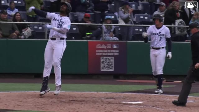 Mariners No. 2 prospect Lazaro Montes' 14th homer
