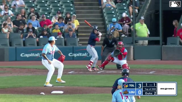 Jose Franco In play, run(s) to Max Clark