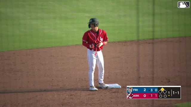 Cole Young's RBI double