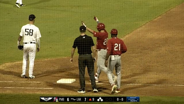 JJ Wetherholt's three-hit game