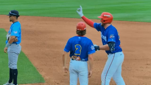 Ethan Petry's four-hit, five-RBI night