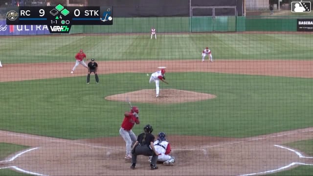 Marlon Quintero singles on a line drive to left fielder Breyson Guedez. Ryland Zaborowski scores. Jonny McGill to 2nd.