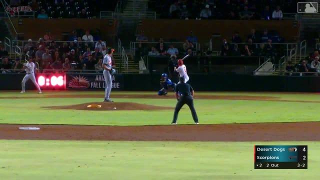 Seaver King's two-run triple 