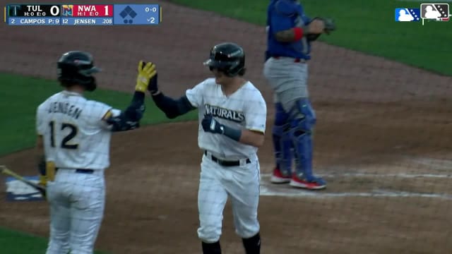 Gavin Cross' solo home run