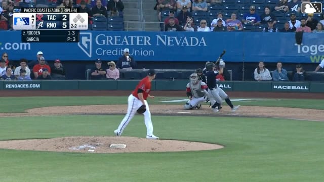 Brandyn Garcia strikes out Brock Rodden