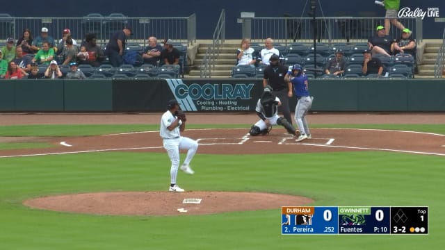 Didier Fuentes strikes out seven batters in outing