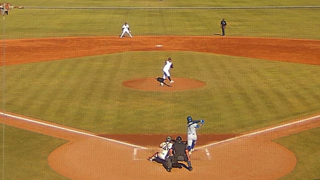 Eric Silva ends perfect frame with a strikeout