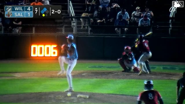 Brailyn Antunez singles on a fly ball to right fielder Andrews Opata. Kyle Jones scores. Trey Ebel to 3rd.