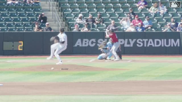 Dodgers' Mike Sirota tallies three extra-base hits