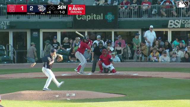 Allan Castro homers (6) on a fly ball to right center field.