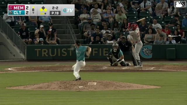 Joshua Báez homers (2) on a fly ball to left center field. Bligh Madris scores. César Prieto scores.