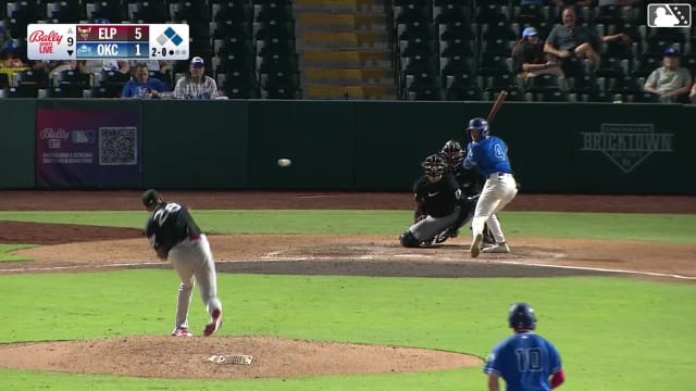 Zach Ehrhard homers (18) on a fly ball to left center field. Chadwick Tromp scores. Ryan Ward scores.