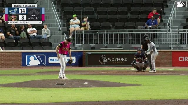 Devin Fitz-Gerald homers (4) on a fly ball to right field.