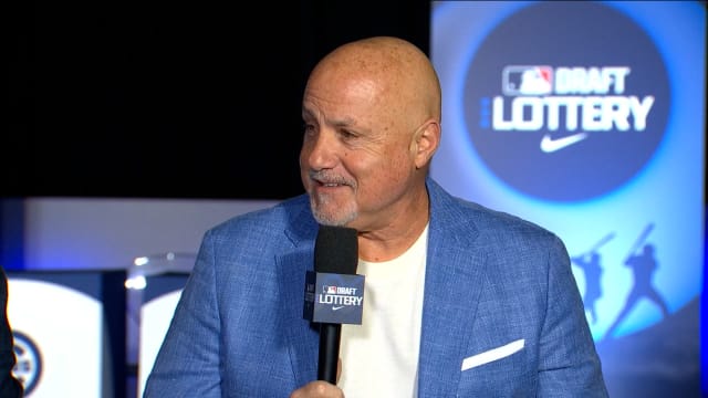 Mike Rizzo on Nationals winning MLB Draft Lottery