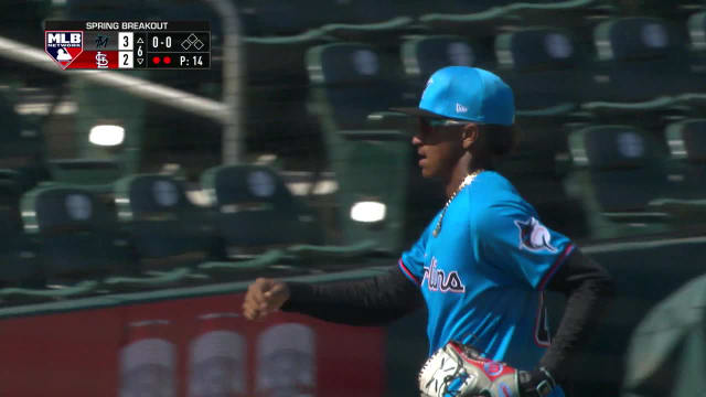 Fabian Lopez makes a stellar play in the 6th inning