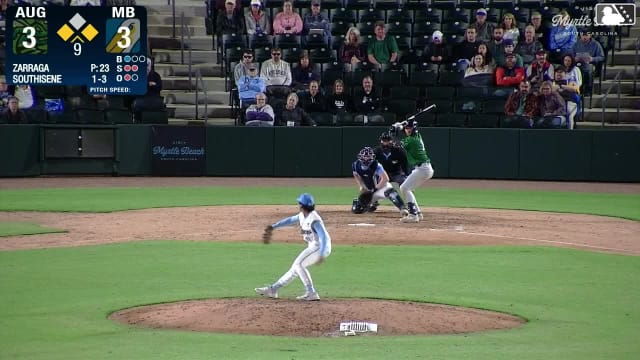 Tate Southisene singles on a ground ball to shortstop Alexis Hernandez. Joe Olsavsky scores. Cooper McMurray to 2nd.