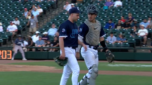 Jackson Nezuh strikes out a career-high 11